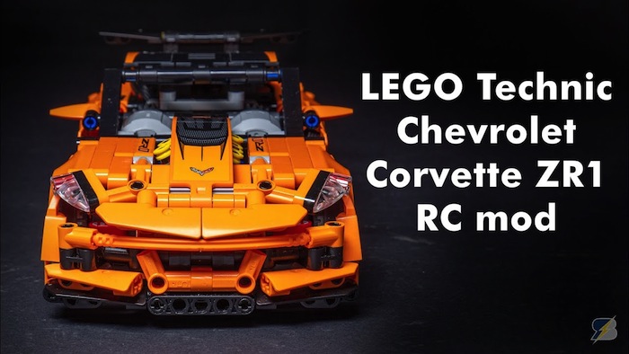 Tal til Ultimate Sved LEGO Technic: Chevrolet Corvette ZR1 RC mod with BuWizz - Hobbymedia